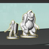 Gorgan (Random Alien in 18mm scale) - Thumbnail 2