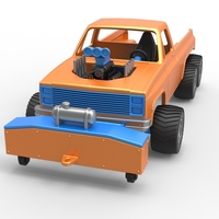 Pulling truck 6wd Scale 1:25 - Thumbnail 4