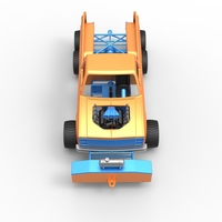 Pulling truck 6wd Scale 1:25 - Thumbnail 6