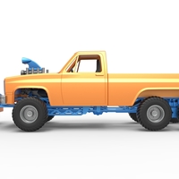 Pulling truck 6wd Scale 1:25 - Thumbnail 8