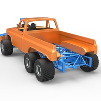 Pulling truck 6wd Scale 1:25 - Thumbnail 12