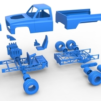 Pulling truck 6wd Scale 1:25 - Thumbnail 15