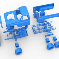 Pulling truck 6wd Scale 1:25 - Thumbnail 16