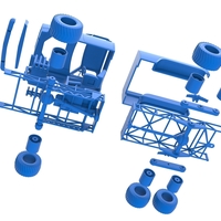 Pulling truck 6wd Scale 1:25 - Thumbnail 17