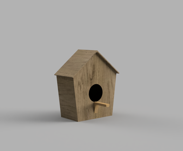 3D Printed 3d Printed bird house by rashid_al haqbany | Pinshape