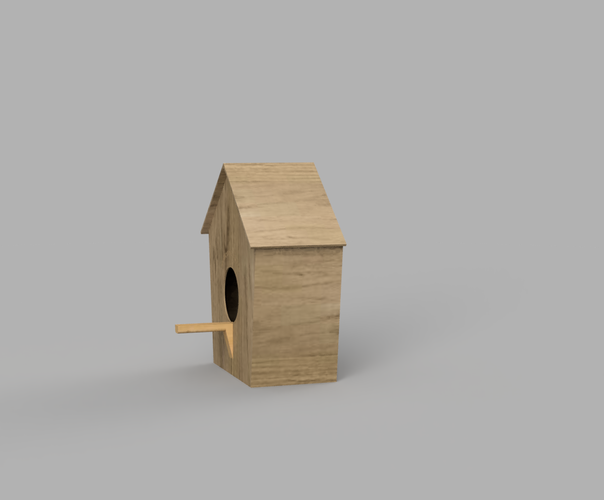 3d printed 3d printed bird house by rashid al haqbany pinshape