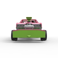 Pulling truck 4wd with Car shell Scale 1:25 - Thumbnail 7