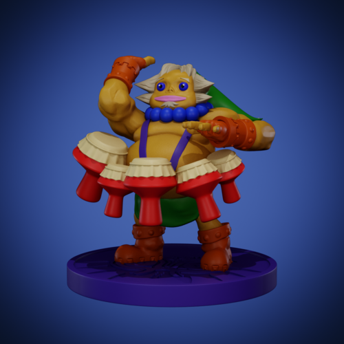 Goron Link - Majoras Mask 3D Print 483743