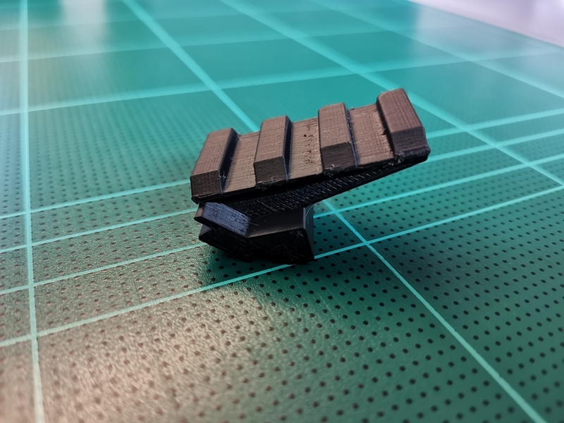 M14 rail for loading clip mount