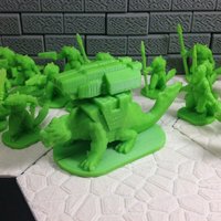 Slisk Raiding Party (18mm scale) - Thumbnail 3