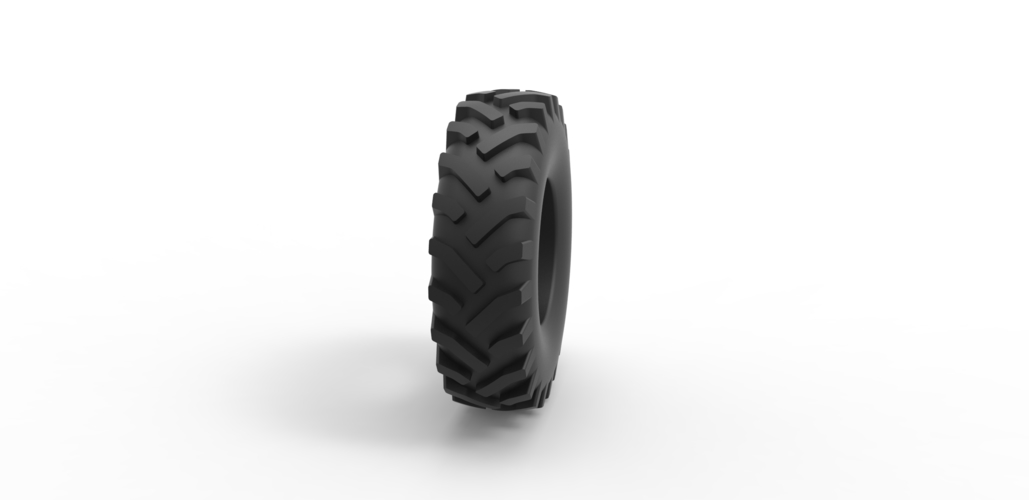 Offroad tire 40 Scale 1:25 3D Print 483783