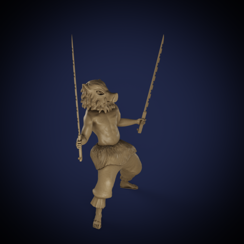 Demon Slayer - Inosuke 3D Print 483872