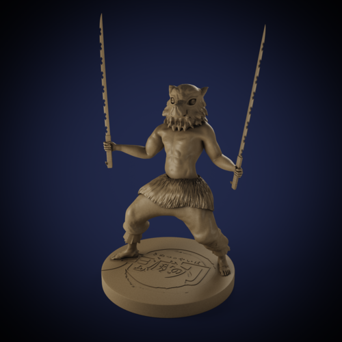 Demon Slayer - Inosuke 3D Print 483875