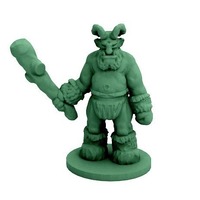 Noble Hero and Elder Hill Troll (18mm scale) - Thumbnail 4