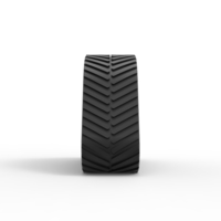 Rear Track of tractor John Deere 6030T Scale 1:25 - Thumbnail 4