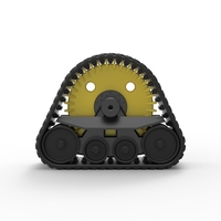 Rear Track of tractor John Deere 6030T Scale 1:25 - Thumbnail 10