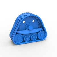 Rear Track of tractor John Deere 6030T Scale 1:25 - Thumbnail 11