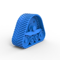 Rear Track of tractor John Deere 6030T Scale 1:25 - Thumbnail 12