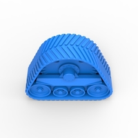 Rear Track of tractor John Deere 6030T Scale 1:25 - Thumbnail 16