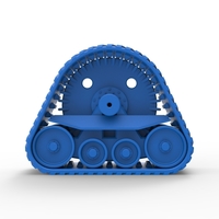 Rear Track of tractor John Deere 6030T Scale 1:25 - Thumbnail 20