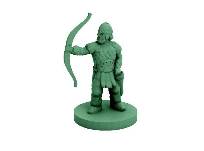Viking Warband Part 1 (18mm scale) 3D Print 48401
