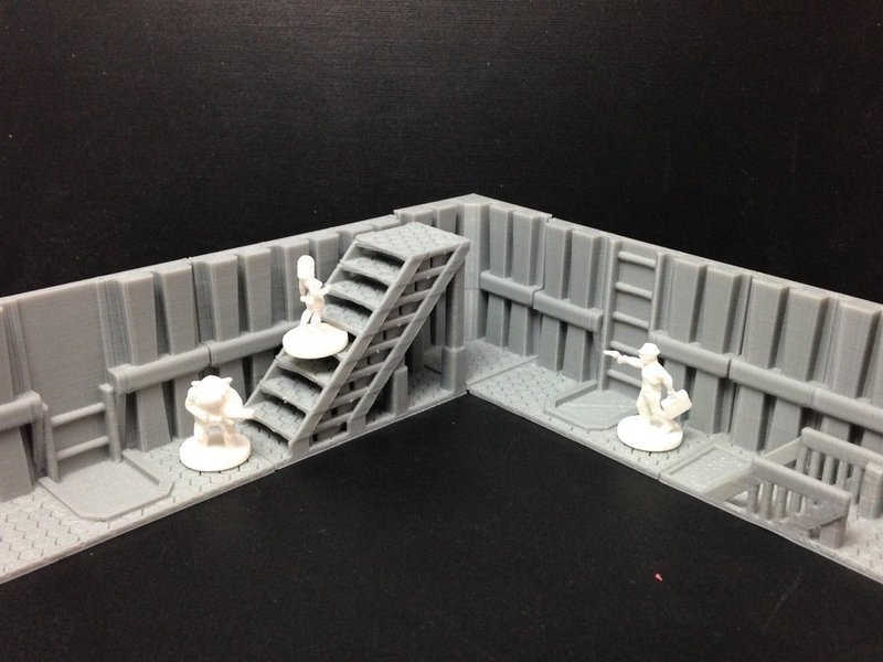 Wayfarer Modular Tech Conveyance Tiles (18mm scale)