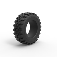 Diecast offroad tire 43 Scale 1:25 - Thumbnail 2
