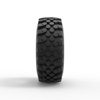 Diecast offroad tire 43 Scale 1:25 - Thumbnail 4