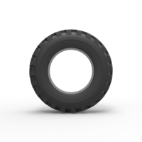 Diecast offroad tire 43 Scale 1:25 - Thumbnail 5