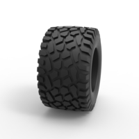 Diecast offroad tire 44 Scale 1:25 - Thumbnail 3