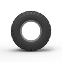Diecast offroad tire 44 Scale 1:25 - Thumbnail 5