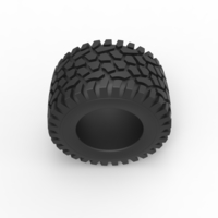 Diecast offroad tire 44 Scale 1:25 - Thumbnail 6