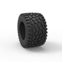 Diecast offroad tire 44 Scale 1:25 - Thumbnail 8