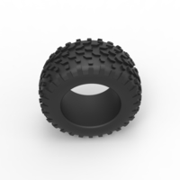 Diecast offroad tire 47 Scale 1:25 - Thumbnail 6