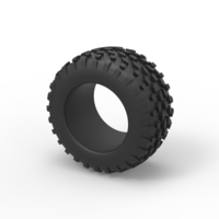 Diecast offroad tire 47 Scale 1:25 - Thumbnail 7