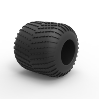 Diecast low pressure tire 8 Scale 1:25 - Thumbnail 2