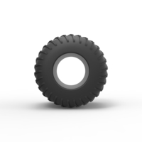 Diecast low pressure tire 8 Scale 1:25 - Thumbnail 5