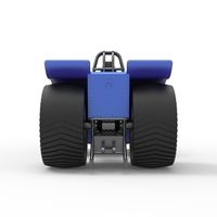 Diecast Pulling tractor with 3 jet engines Scale 1:25 - Thumbnail 14