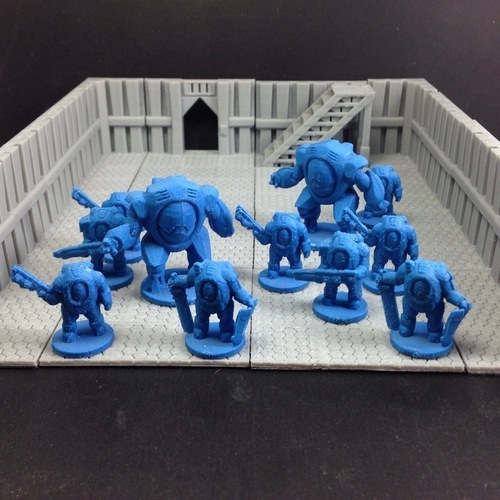 Dominion ExoKnights (18mm scale) 3D Print 48420