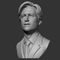 Bill Pullman 3D print model - Thumbnail 4