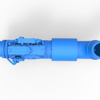 Diecast Jet engine 5 Scale 1:25 - Thumbnail 9