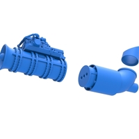 Diecast Jet engine 5 Scale 1:25 - Thumbnail 14