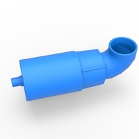 Diecast Jet engine 6 Scale 1:25 - Thumbnail 2