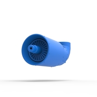 Diecast Jet engine 6 Scale 1:25 - Thumbnail 5