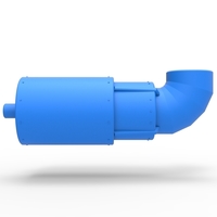 Diecast Jet engine 6 Scale 1:25 - Thumbnail 7