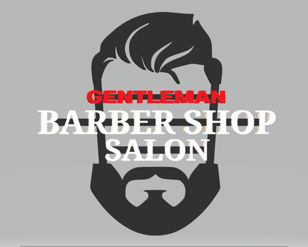 3D Printed BARBER SHOP SALON by ERNESTO NOGUERA Pinshape