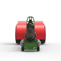 Diecast Pulling tractor with single jet engine 1:25 - Thumbnail 6