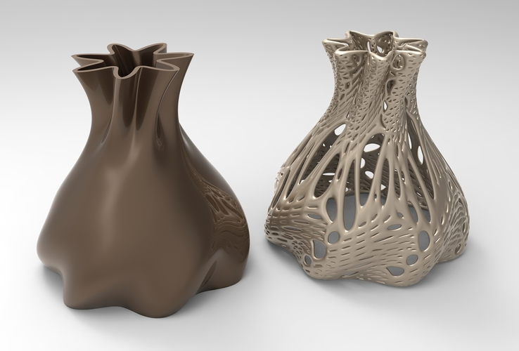 Vase Voronoi 1 3D Print 484315