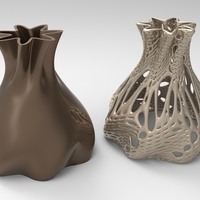Small Vase Voronoi 1 3D Printing 484315