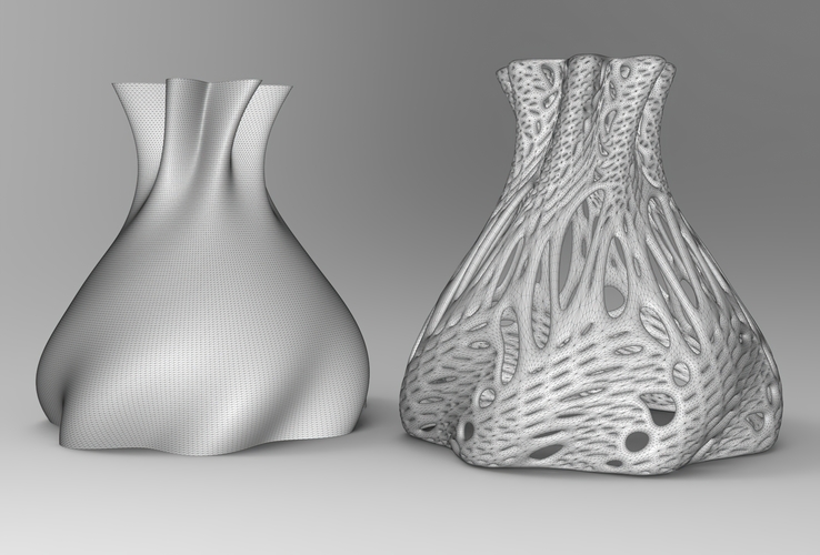 Vase Voronoi 1 3D Print 484317